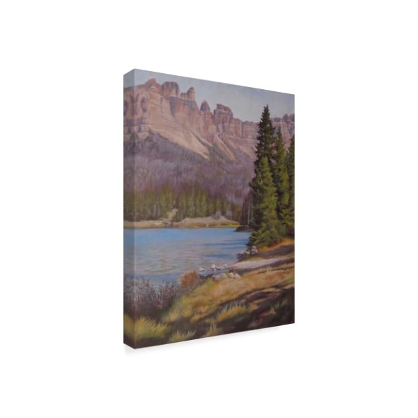 Rusty Frentner 'Brooks Lake' Canvas Art,18x24